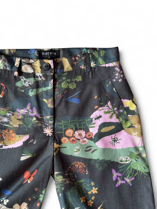 PANTALON TUBO CAMPO NOCHE