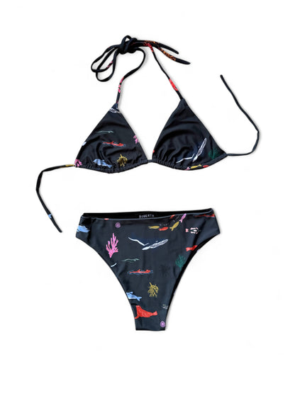 BIKINI MARINO NEGRO GRISACEO