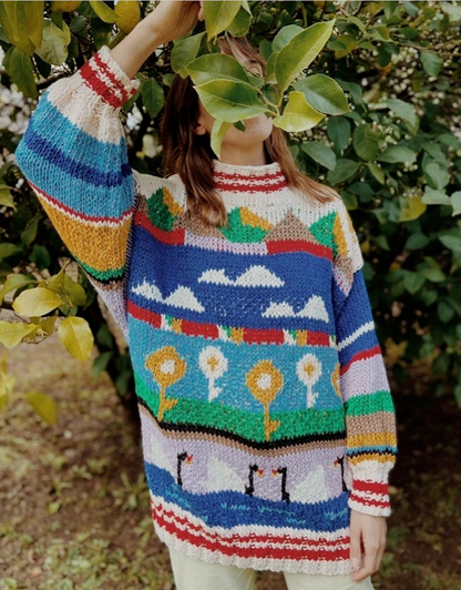 SWEATER HUMEDAL LARGO