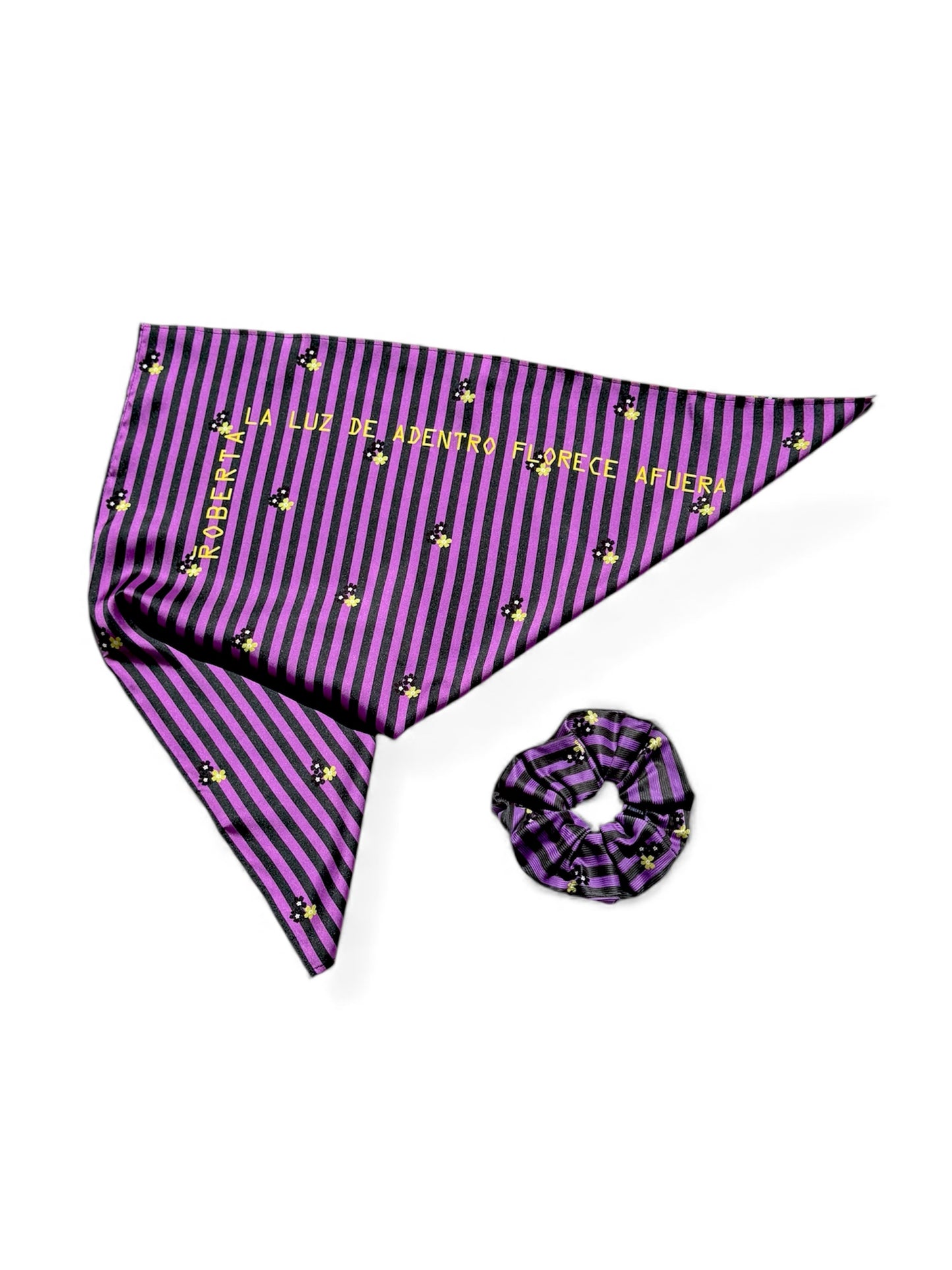 CAJA SET RAYAS FLORES