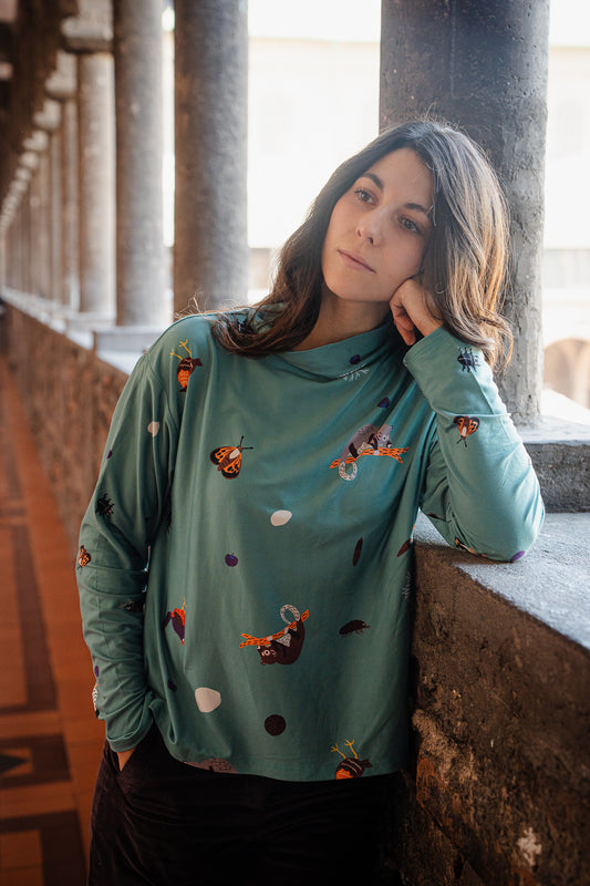POLERA TORTUGA MONITO DEL MONTE