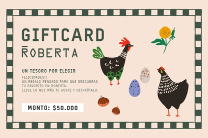 Giftcard Roberta