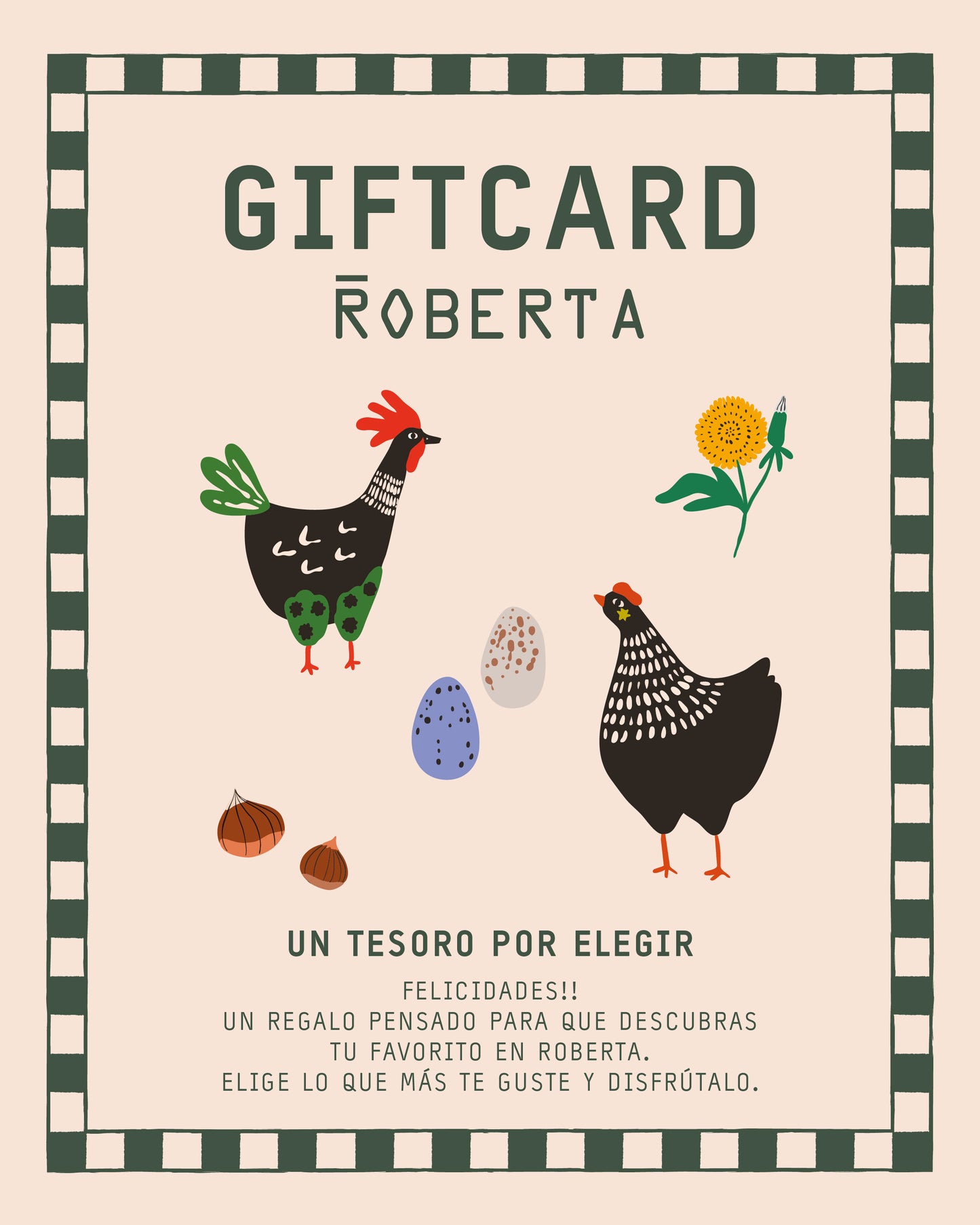 Giftcard Roberta