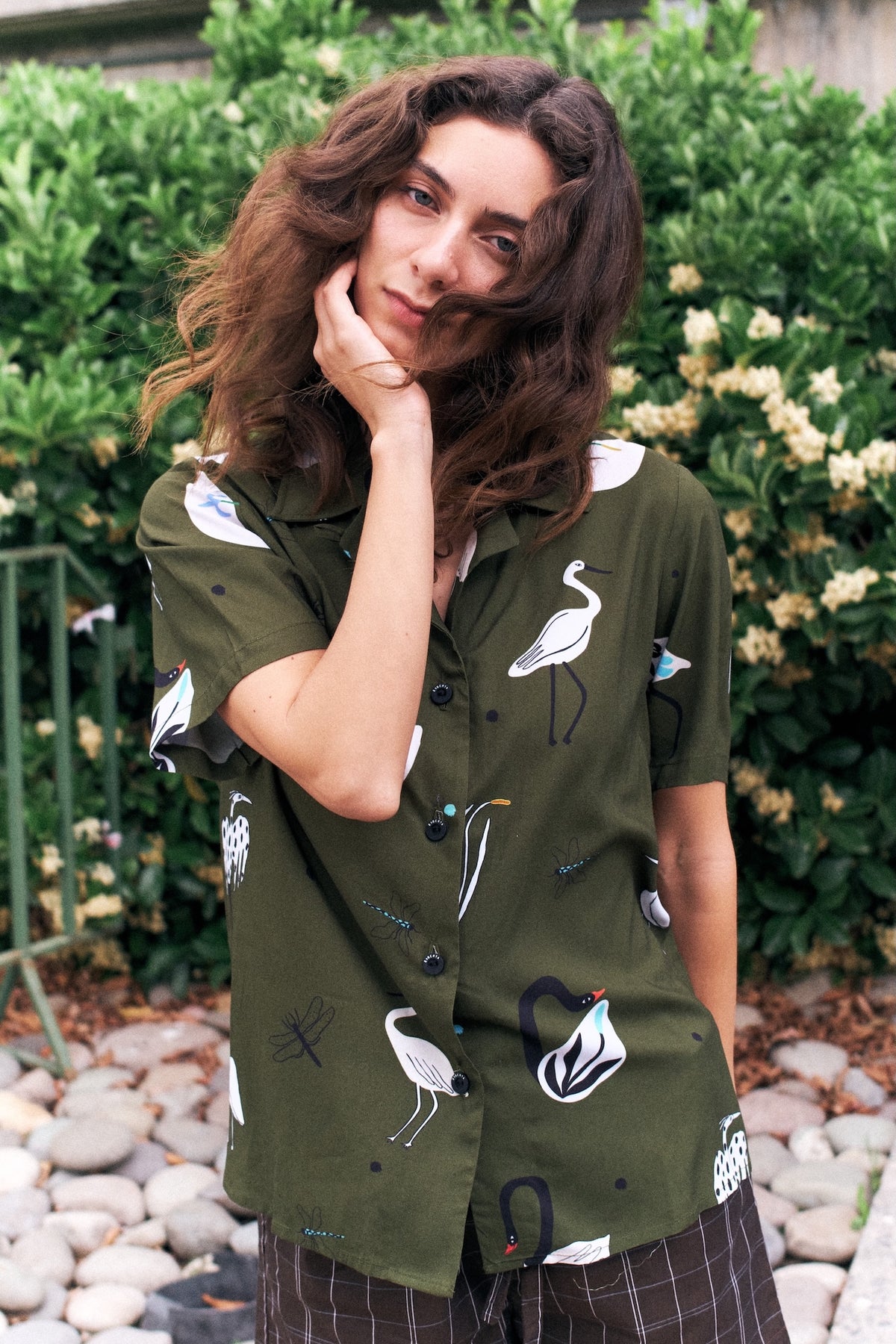 GUAYABERA GARZA VERDE