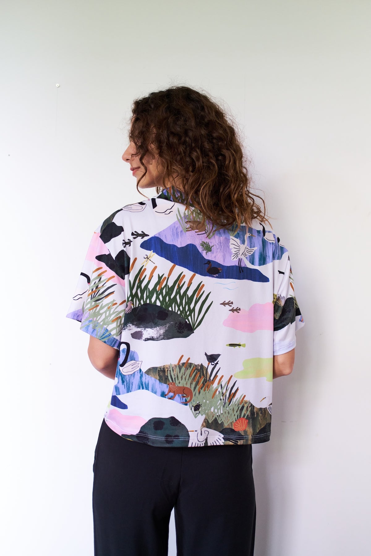 POLERA TORTUGA HUMEDAL DIA