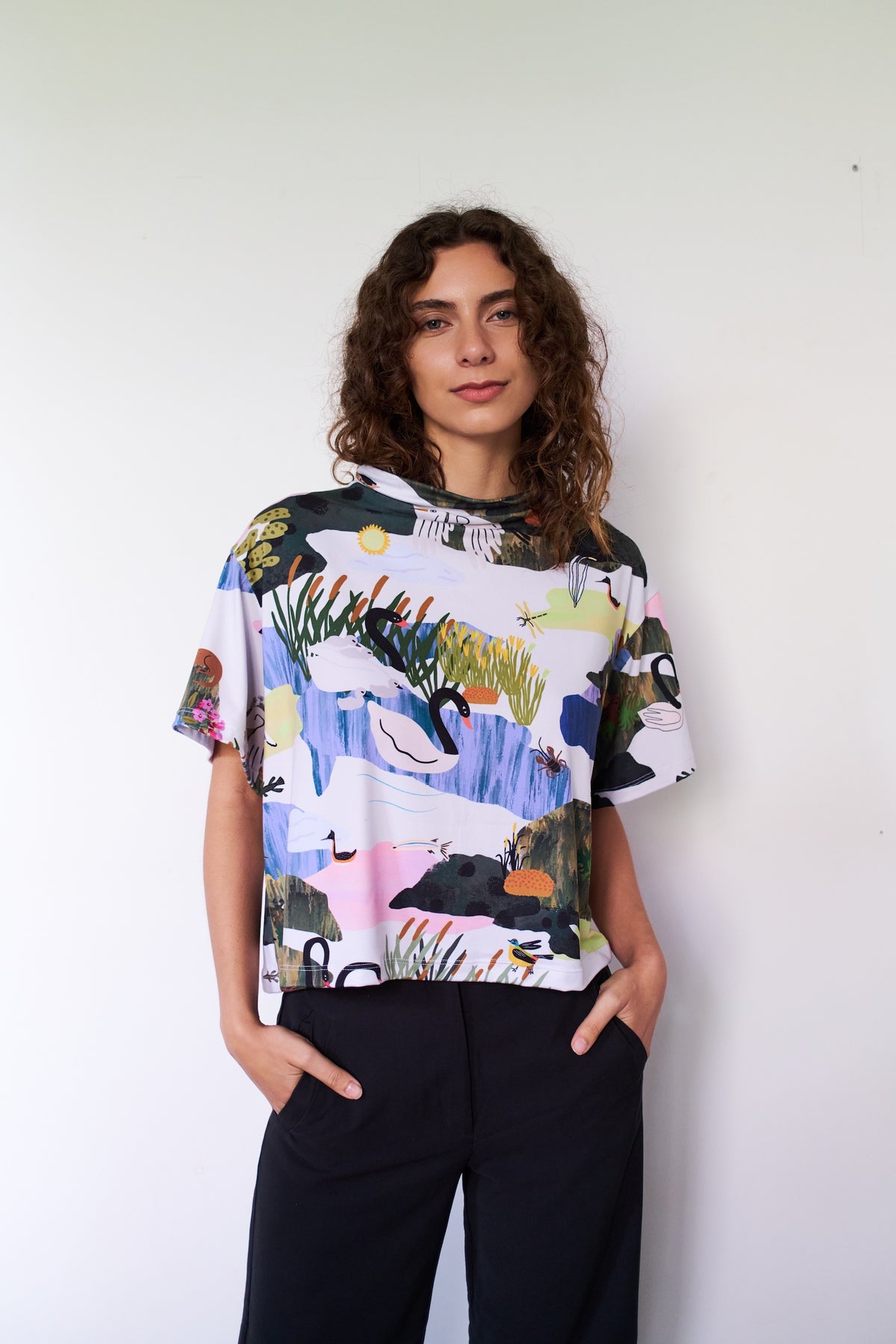POLERA TORTUGA HUMEDAL DIA