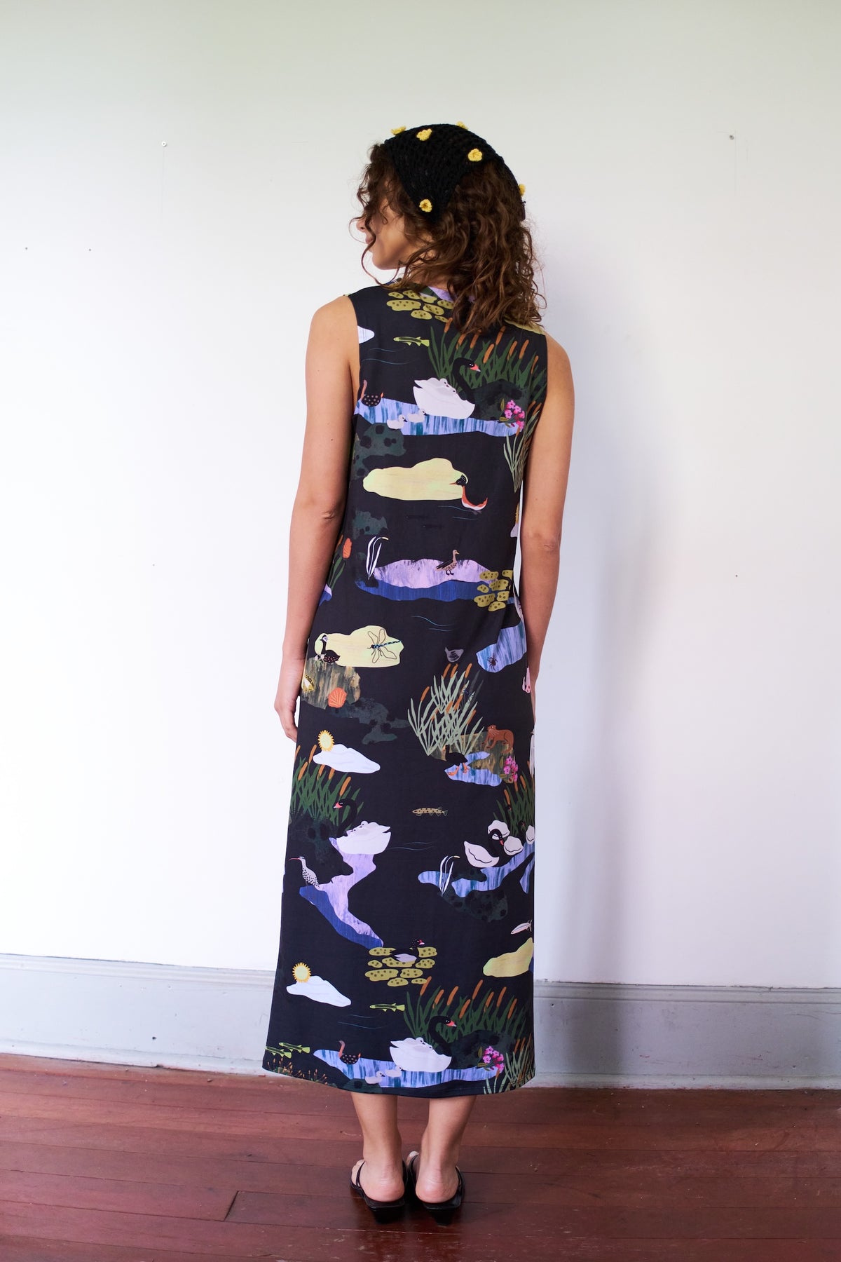 VESTIDO A HUMEDAL NOCHE