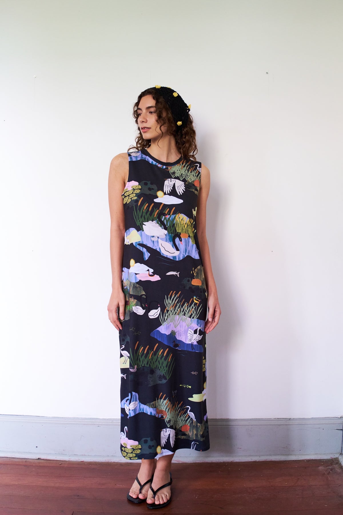 VESTIDO A HUMEDAL NOCHE