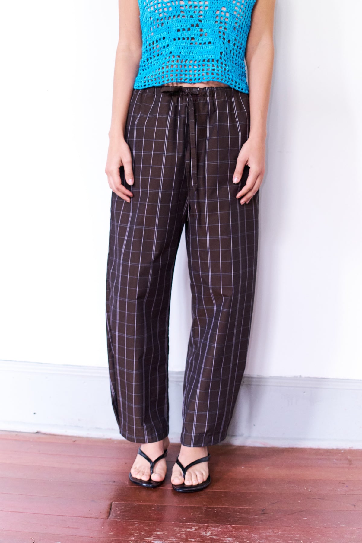 PANTALON TAGUA ESCOCES CAFE