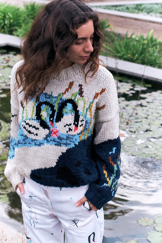 SWEATER CISNES AMOR