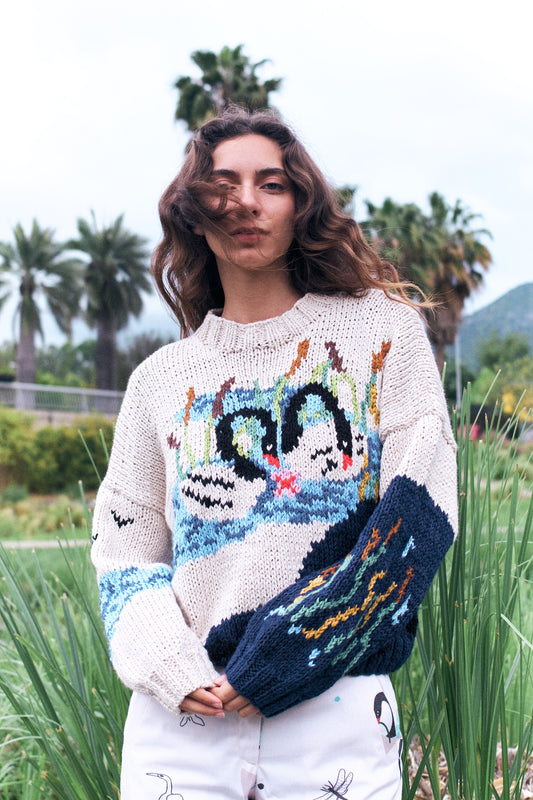 SWEATER CISNES AMOR