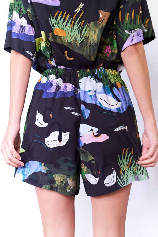 SHORT AMARRAS HUMEDAL NOCHE