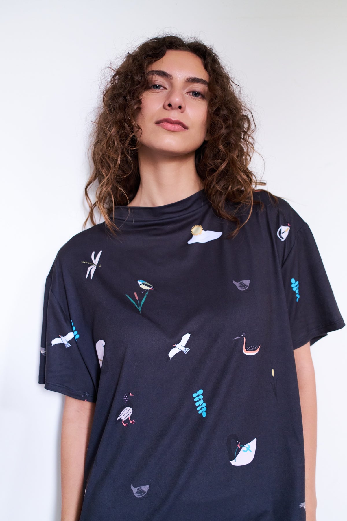 VESTIDO TORTUGA ELEMENTOS CISNES