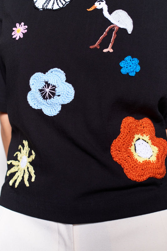 TOP BASICO GARZA CROCHET