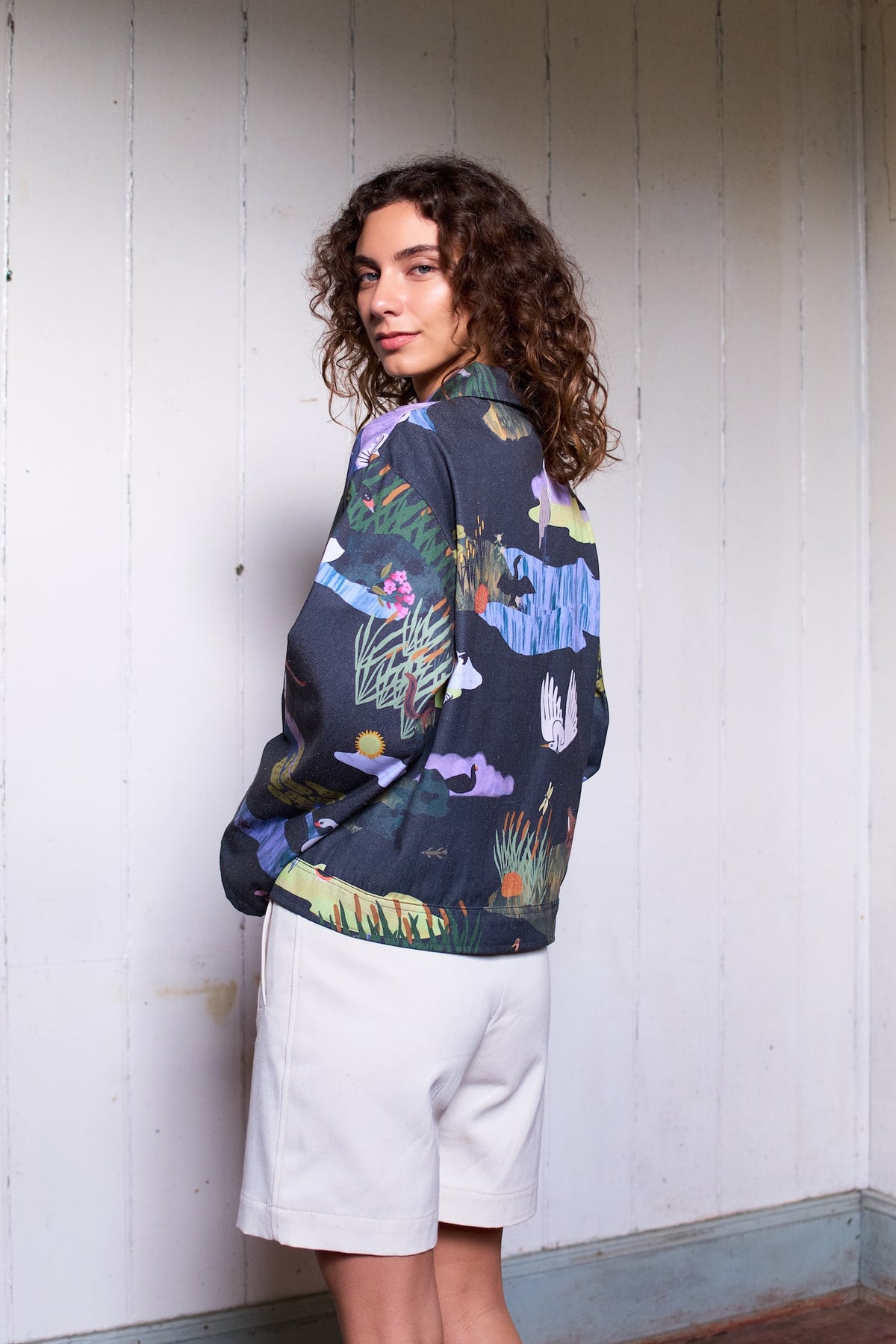 CHAQUETA POOL HUMEDAL NOCHE
