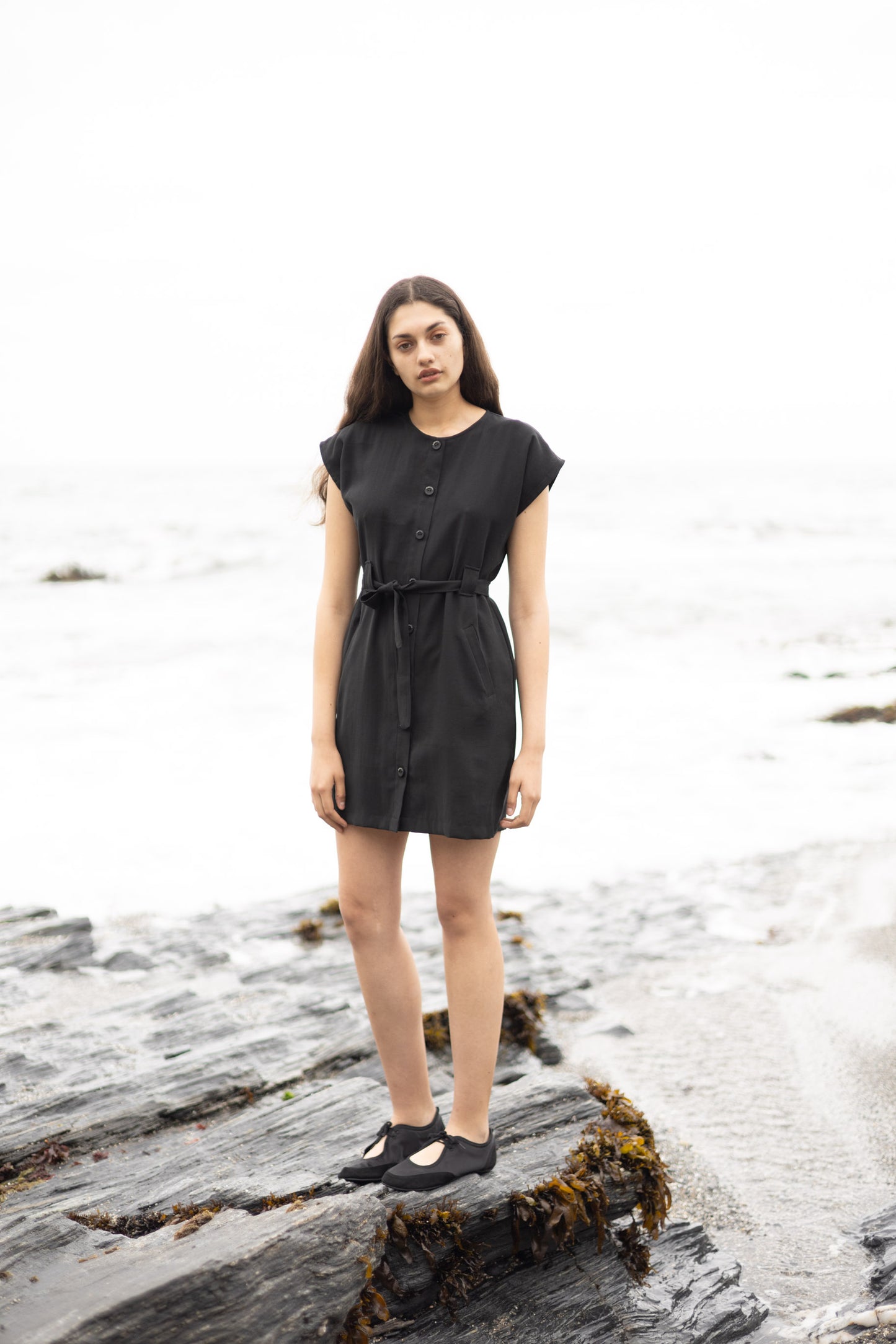 VESTIDO OVER NEGRO