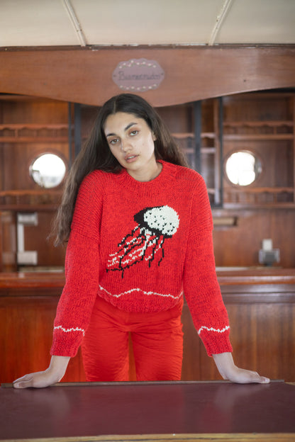 SWEATER MEDUSA ROJO