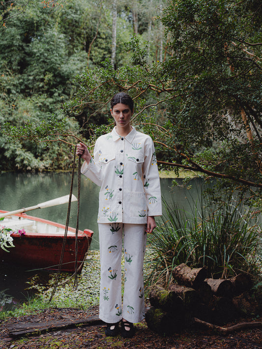 CHAQUETA POOL LARGA DIENTE DE LEON