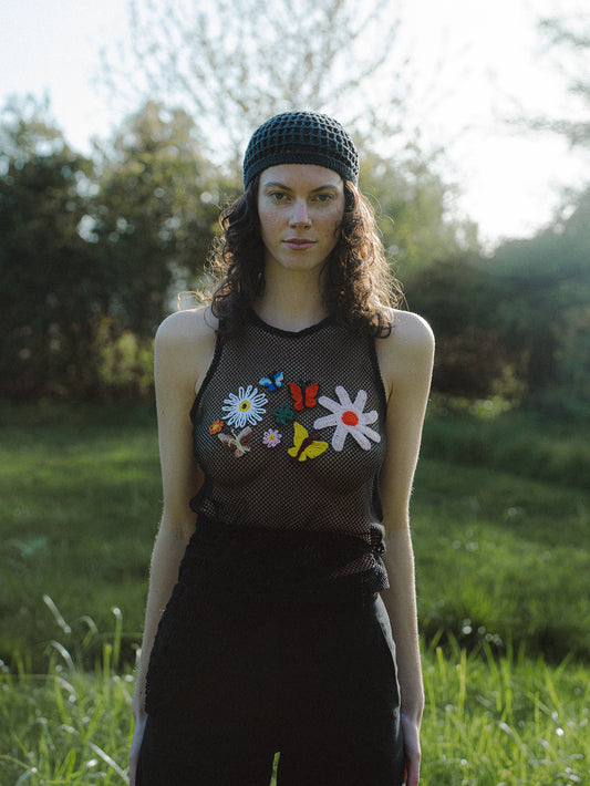 TOP CROCHET MARIPOSA