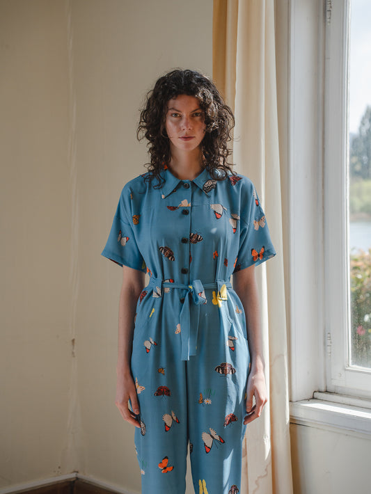 ENTERITO PINTORA MARIPOSAS CELESTE