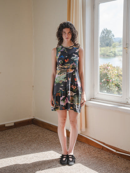 VESTIDO BLUME CORTO CAMPO NOCHE