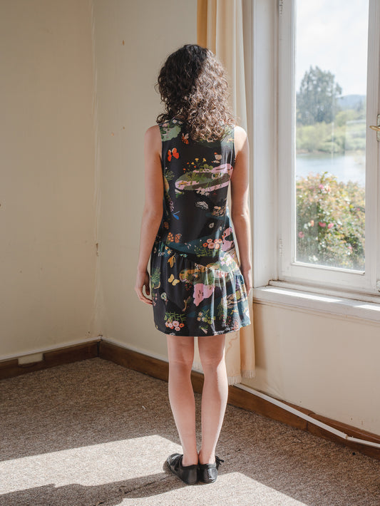 VESTIDO BLUME CORTO CAMPO NOCHE