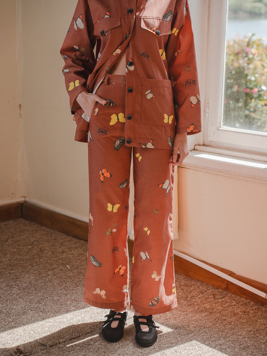 PANTALON TUBO MARIPOSAS MANJAR