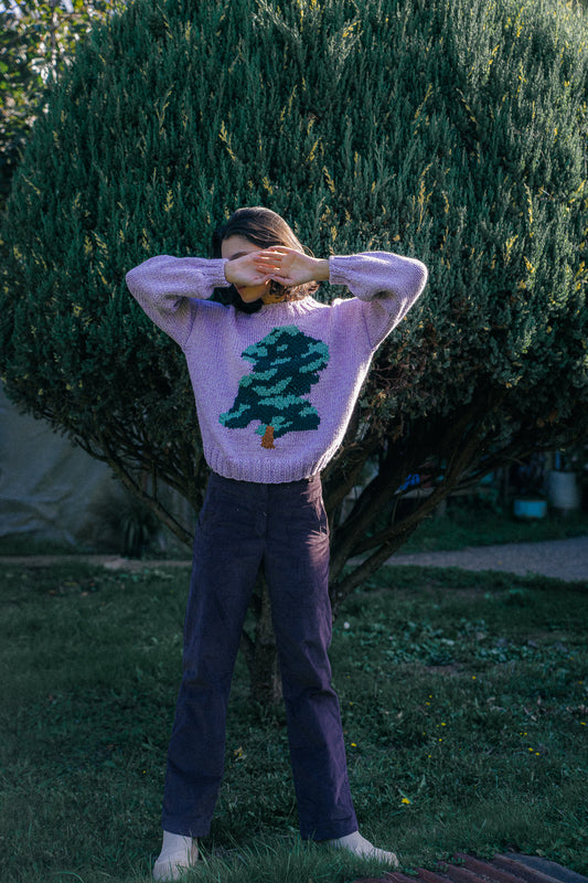 SWEATER LAUREL LILA