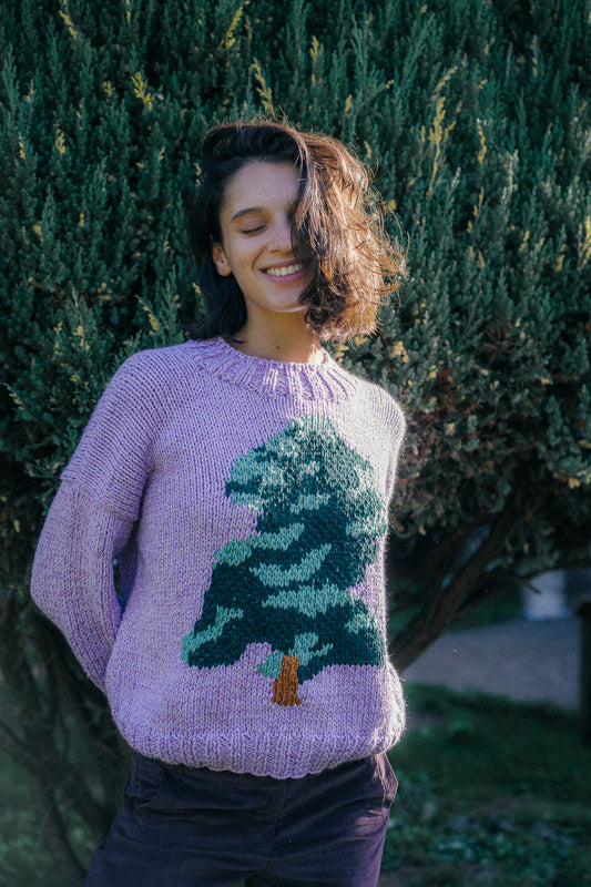 SWEATER LAUREL LILA