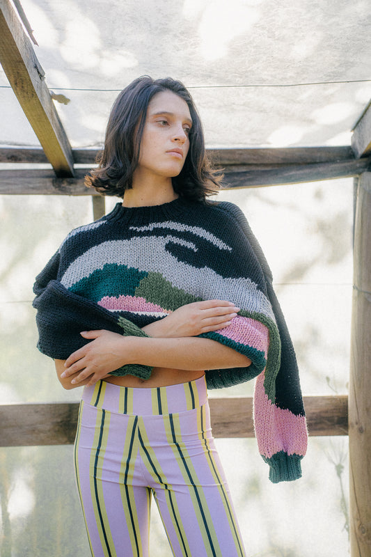 SWEATER PAISAJE DAMASCO