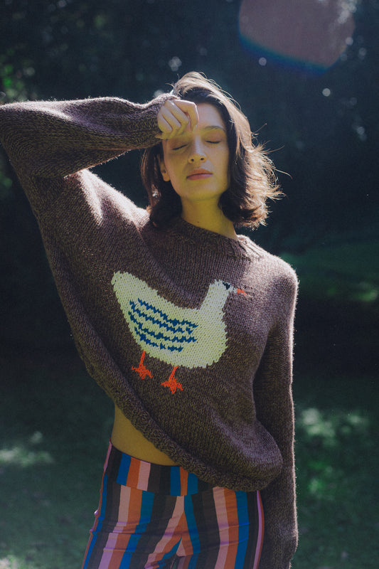 SWEATER GANZO CAFÉ