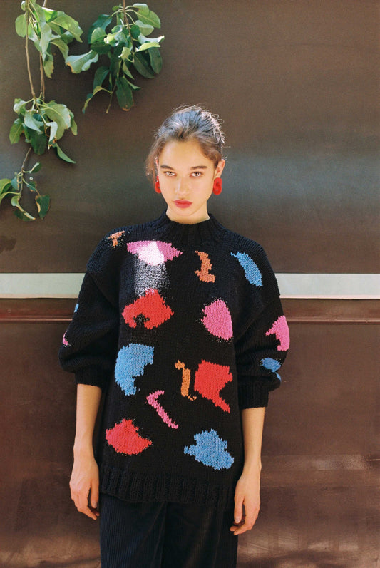 SWEATER LARGO FORMAS